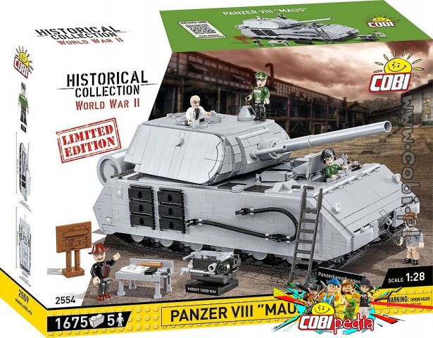 Cobi 2554 Panzer VIII "Maus" - Limited Edition